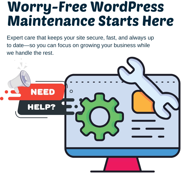 WordPress Maintenance And Support service