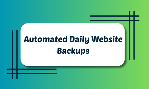 Automated Daily Website Backups